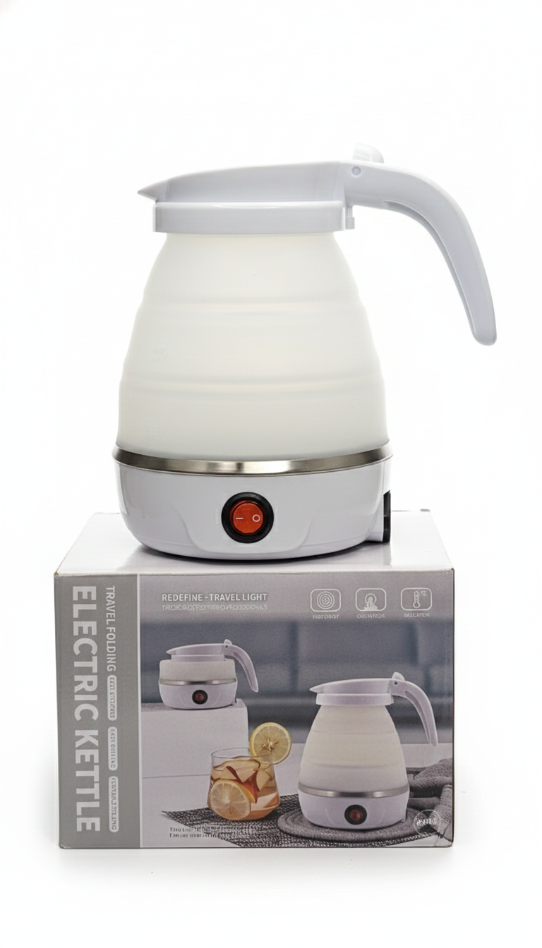 Foldable electric kettle