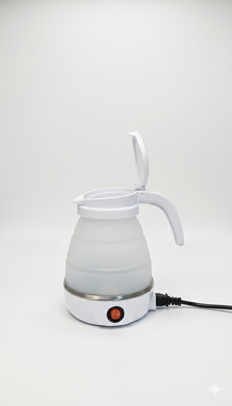 Foldable electric kettle